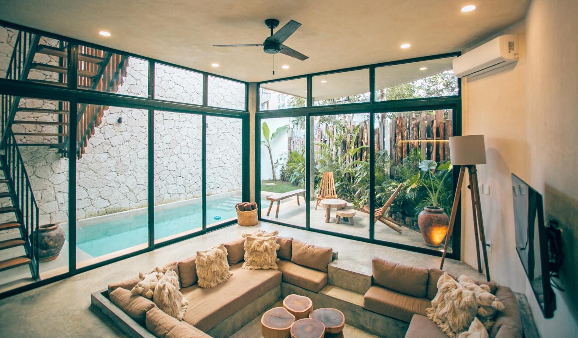 Round Luxury Jungle Villa Priv Pool-Concierge 4A Τουλούμ Εξωτερικό φωτογραφία