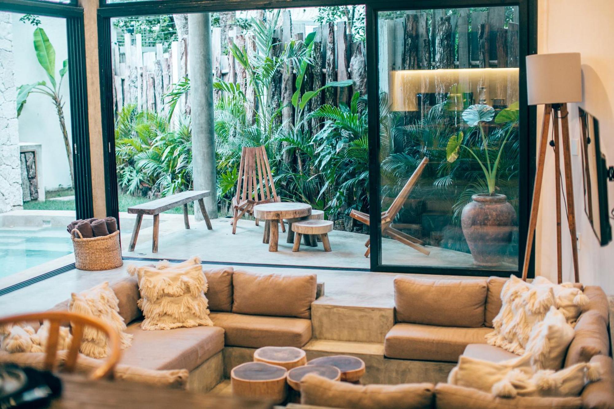 Round Luxury Jungle Villa Priv Pool-Concierge 4A Τουλούμ Εξωτερικό φωτογραφία